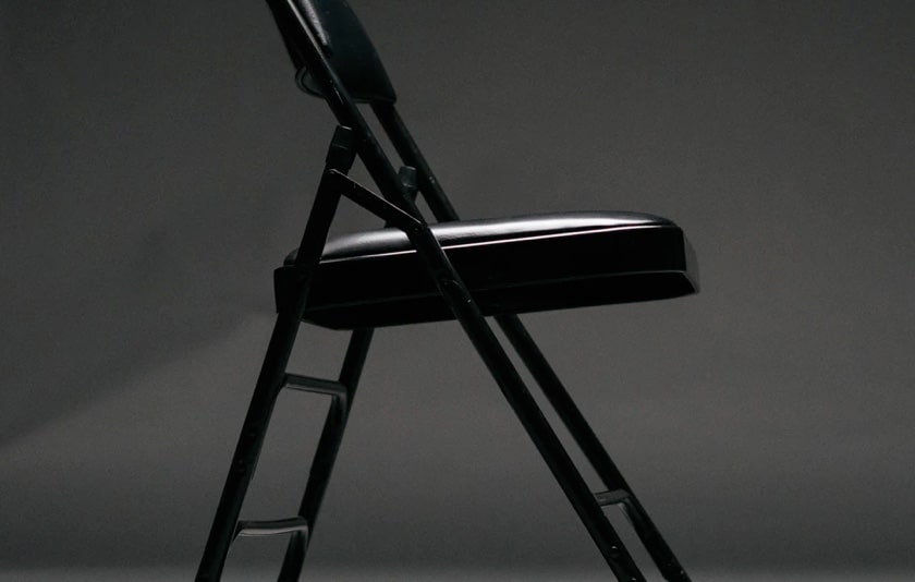 image with a black chair